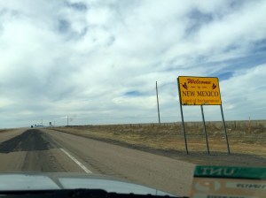 Finally out of Texas. Two more states to go!
