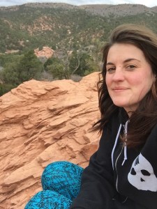 I can't believe I climbed up to this thing, it was worth the knee shakes!