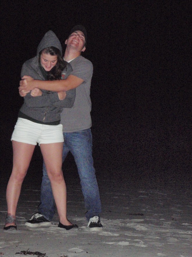 Matt and Shannon at Jax Beach 2008