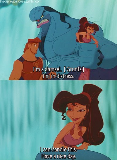 Hercules, River Monster and Meg