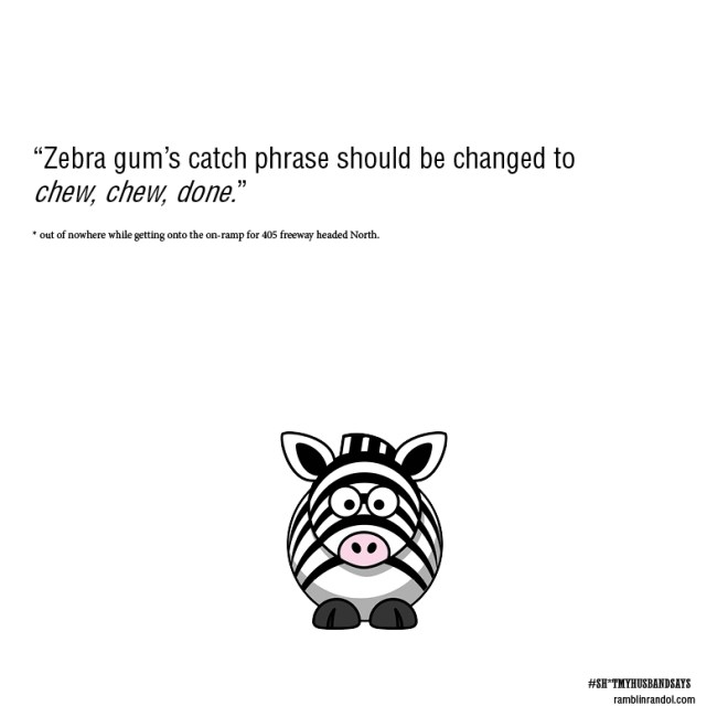 SMHS image for Zebra Gum.
