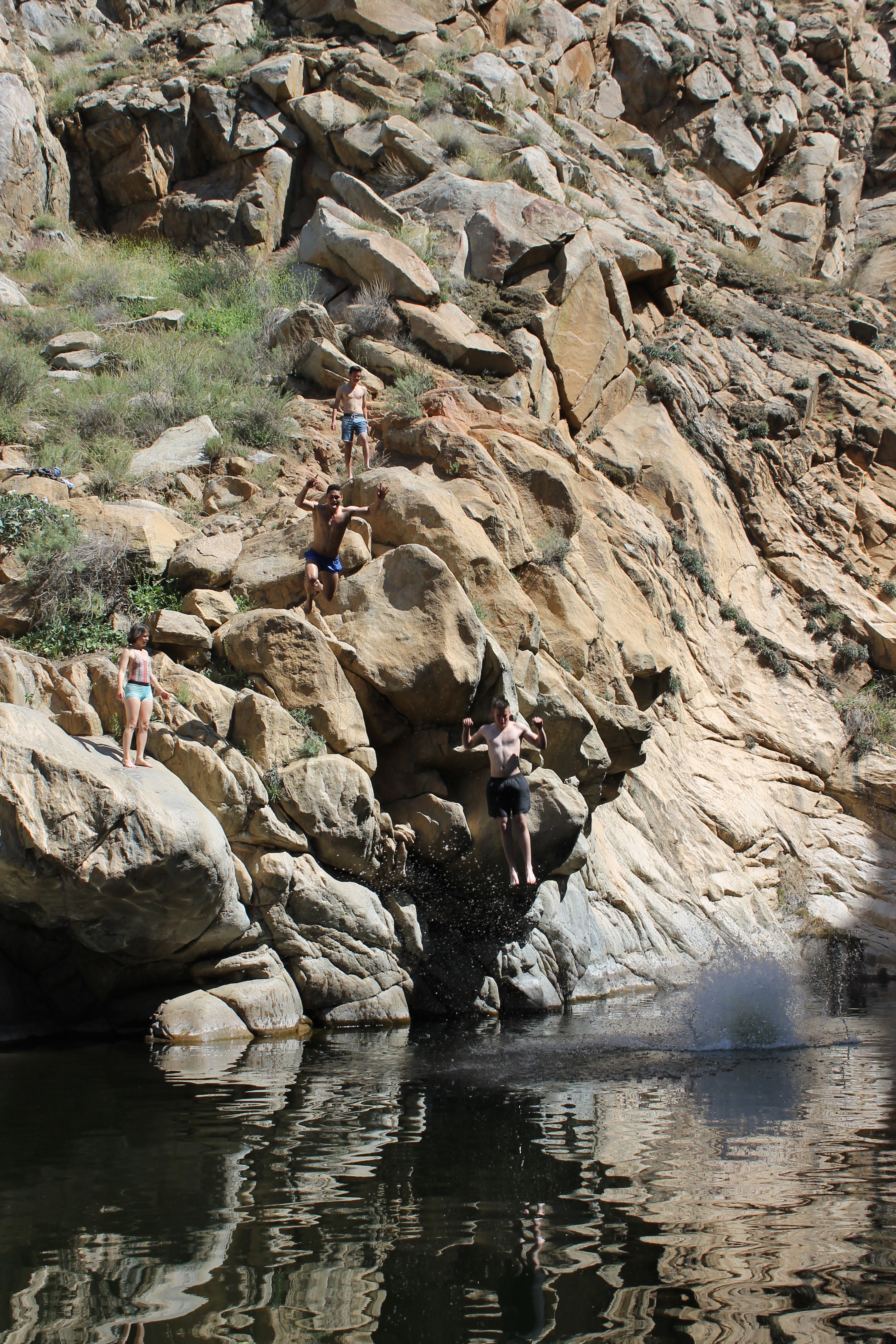 Devil's Punch Bowl - Cedar Creek Falls Trail California