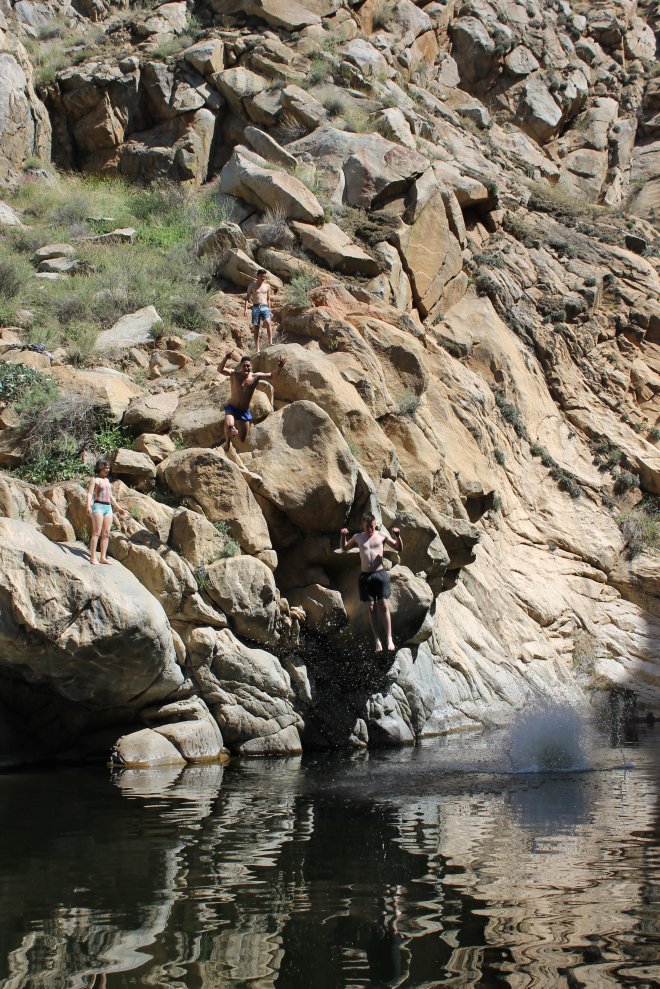 Devil's Punch Bowl - Cedar Creek Falls Trail California
