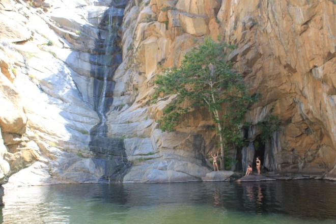 Devil's Punch Bowl - Cedar Creek Falls Trail California