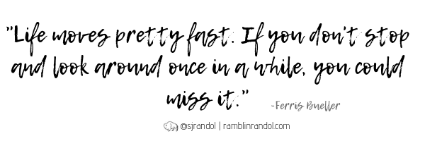 Ferris bueller quote