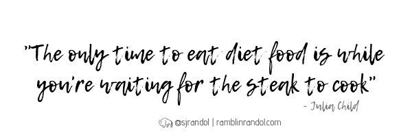 Julia Child quote for recipe