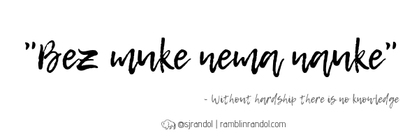 Povitica Quote on Taste Testing Friday post on RamblinRandol